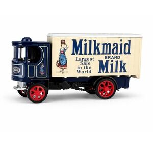 Vintage Matchbox Yesteryear Y37 Milkmaid 1929 Garrett Steam Wagon Diecast Truck